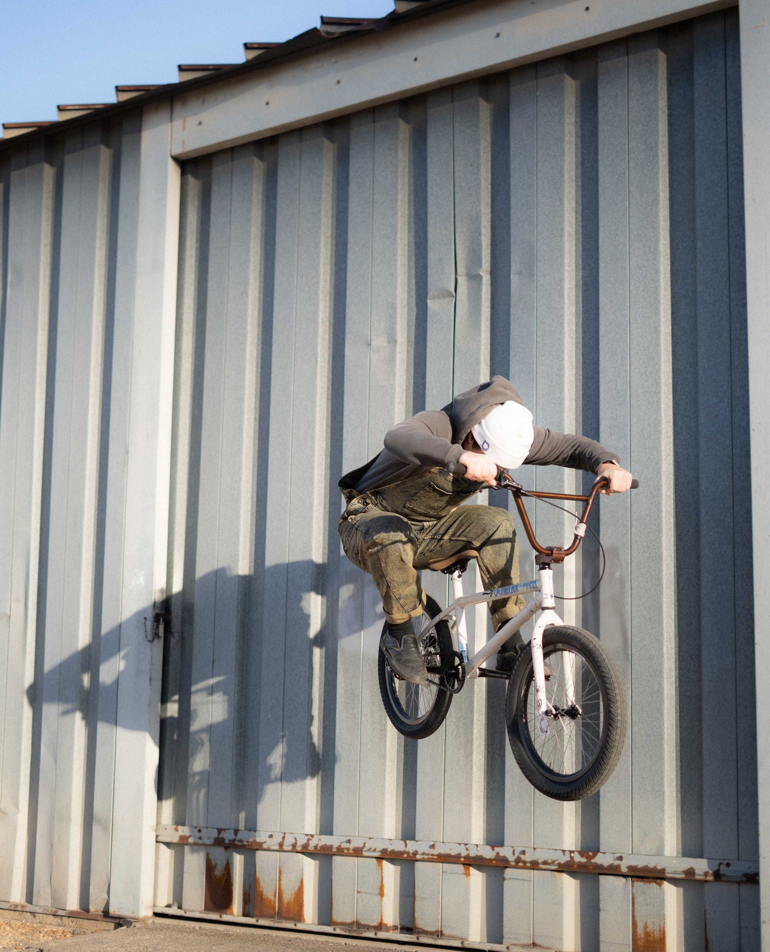 Myles doing a bunnyhop