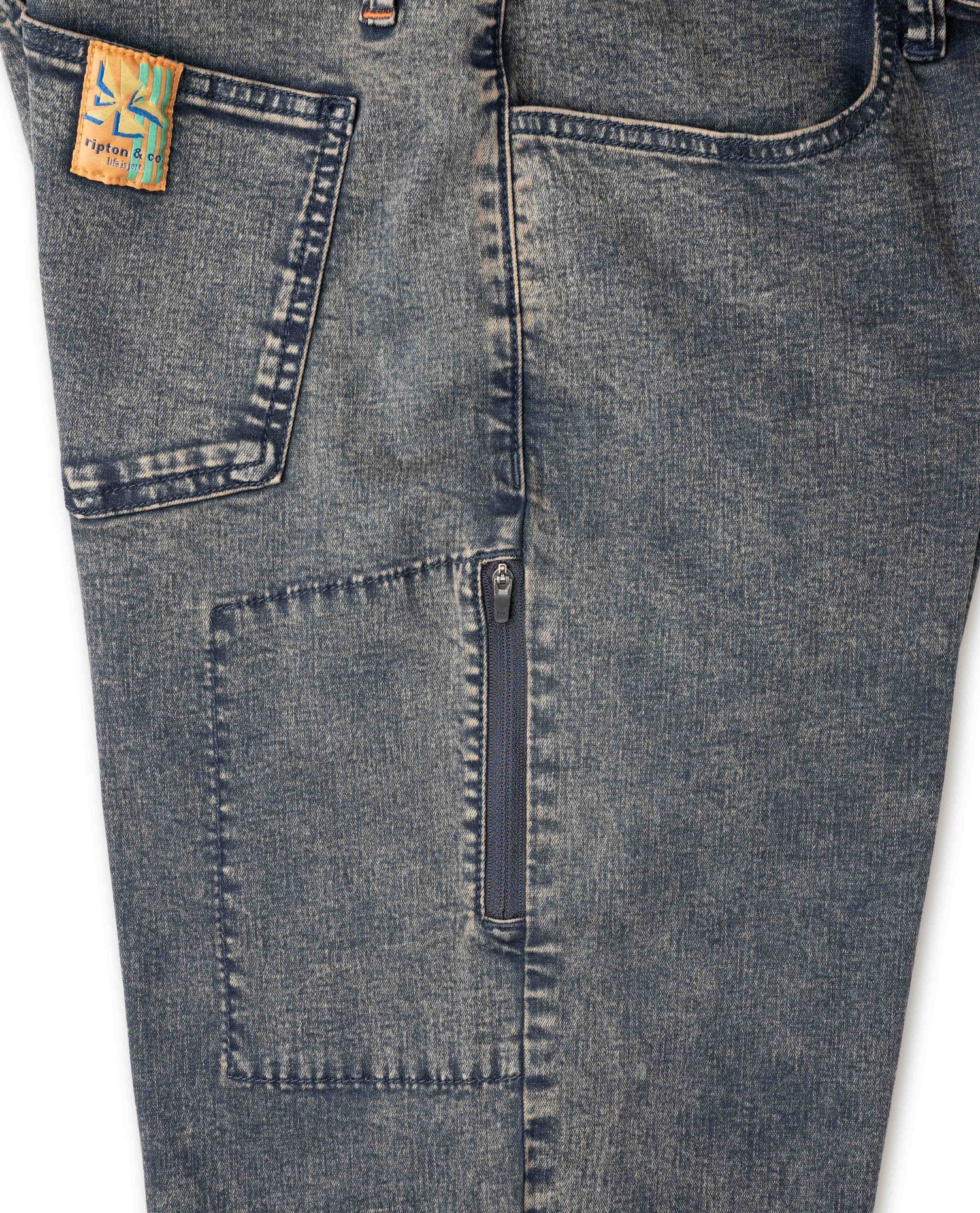 Men's Superlite Jeans in Pregame detail