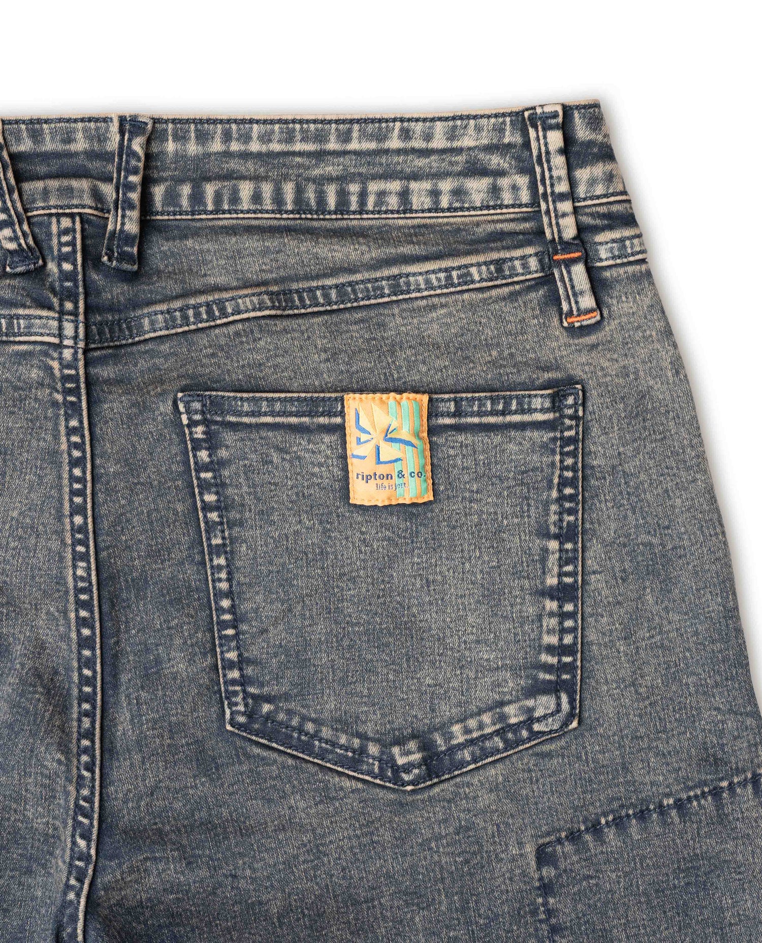Men's Superlite Jeans in Pregame back pocket