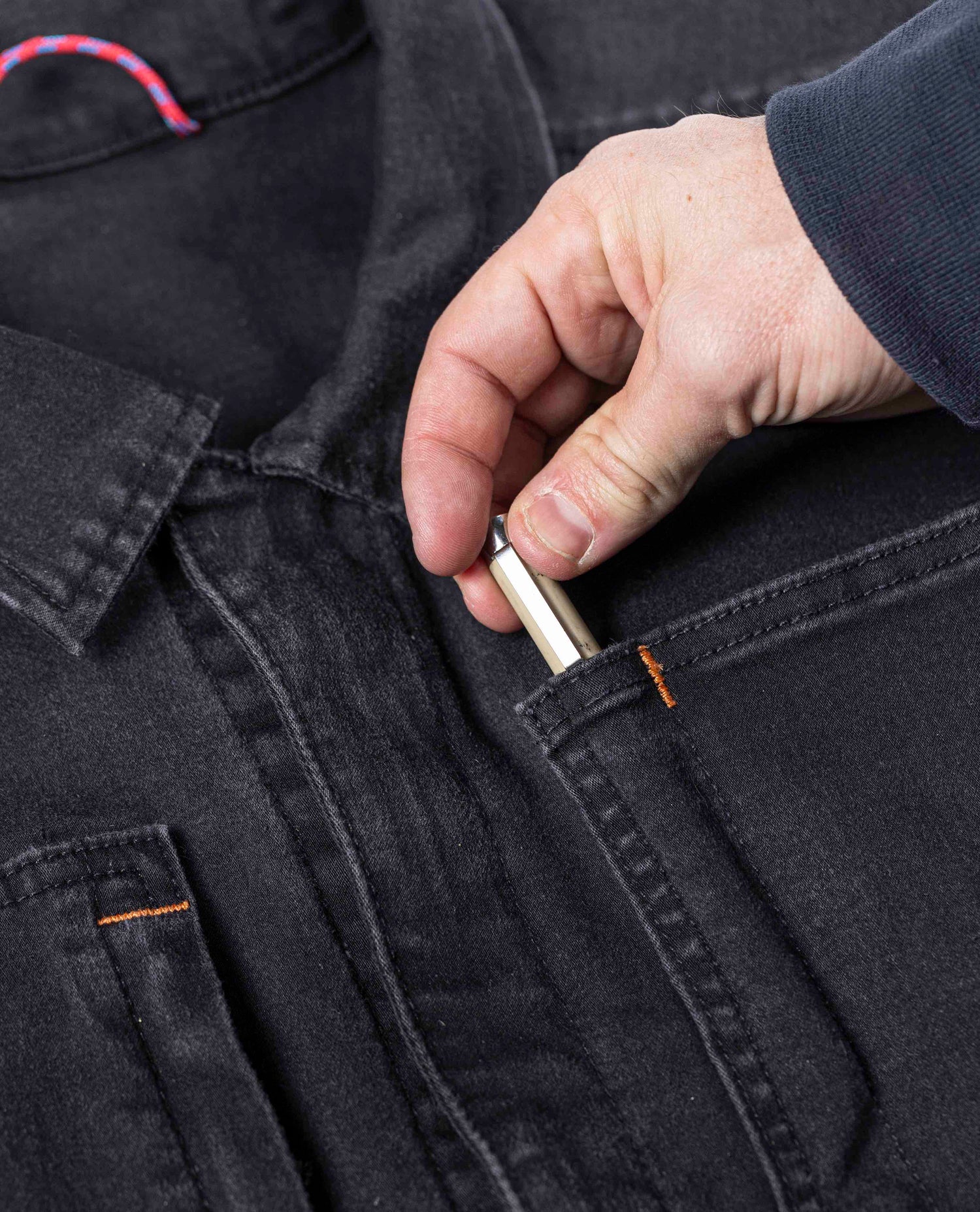 Denim Coverall details