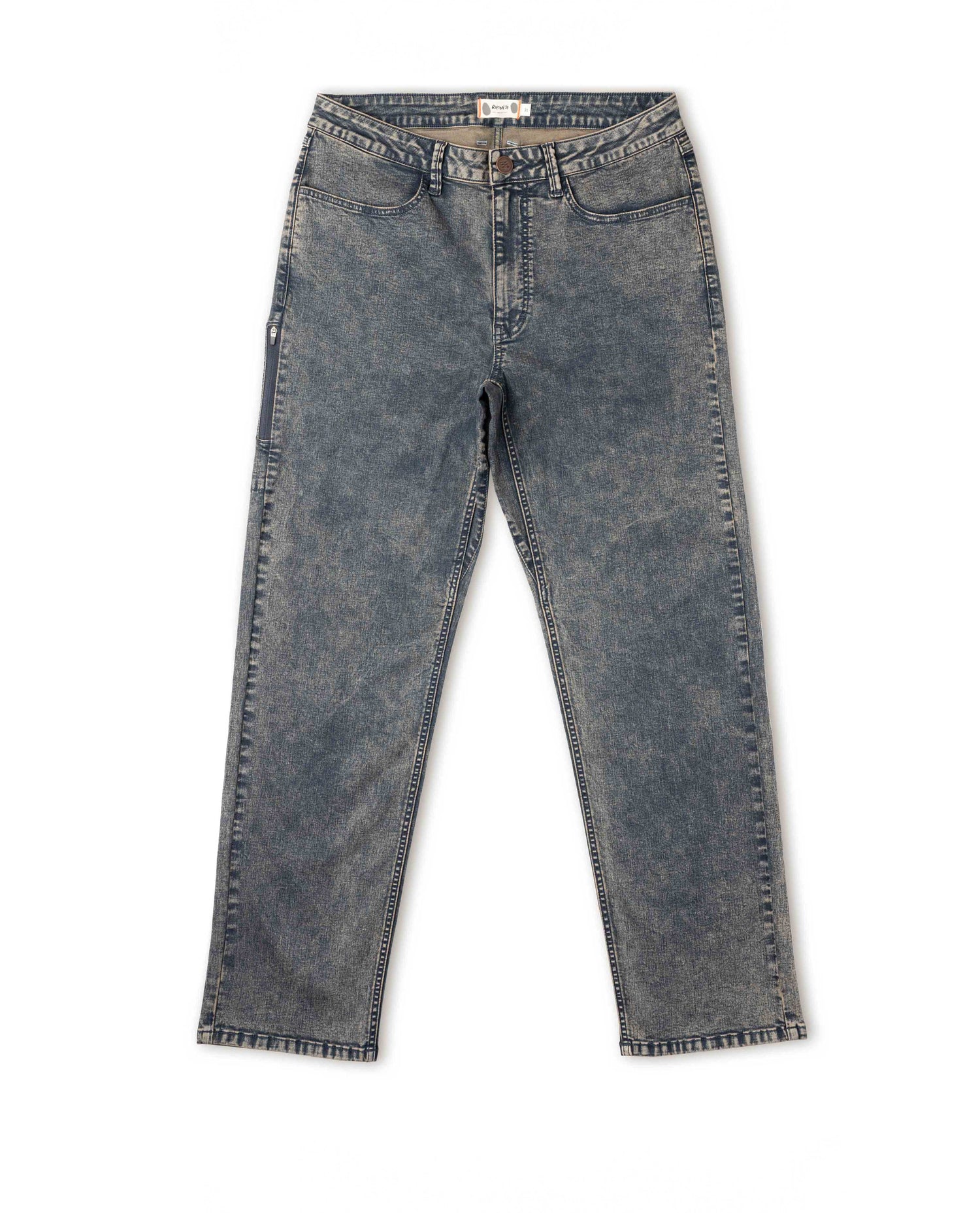 studio shot of Superlite jeans in pregame colorway.