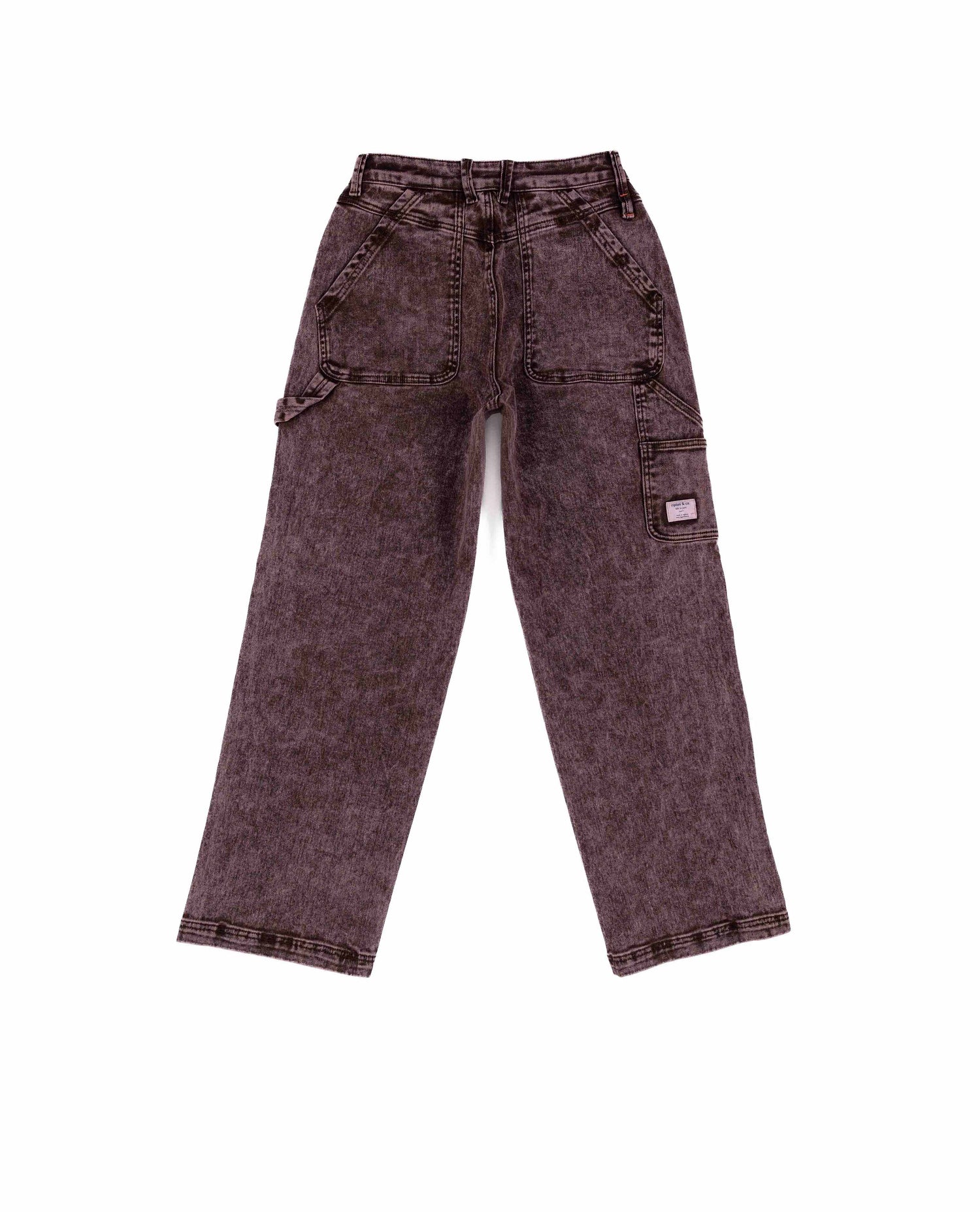 Putty utility pants back laydown