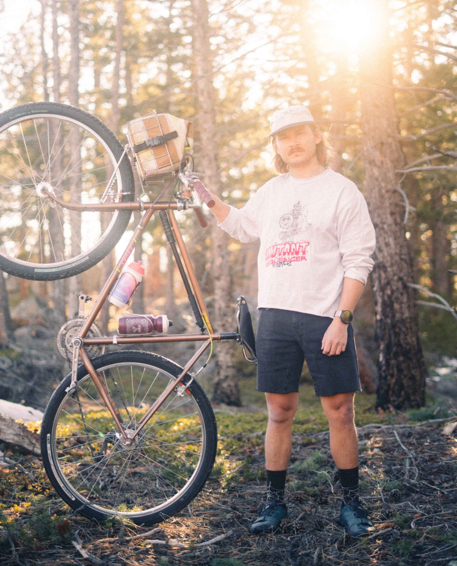 Will posing with a sun halo so dreamy