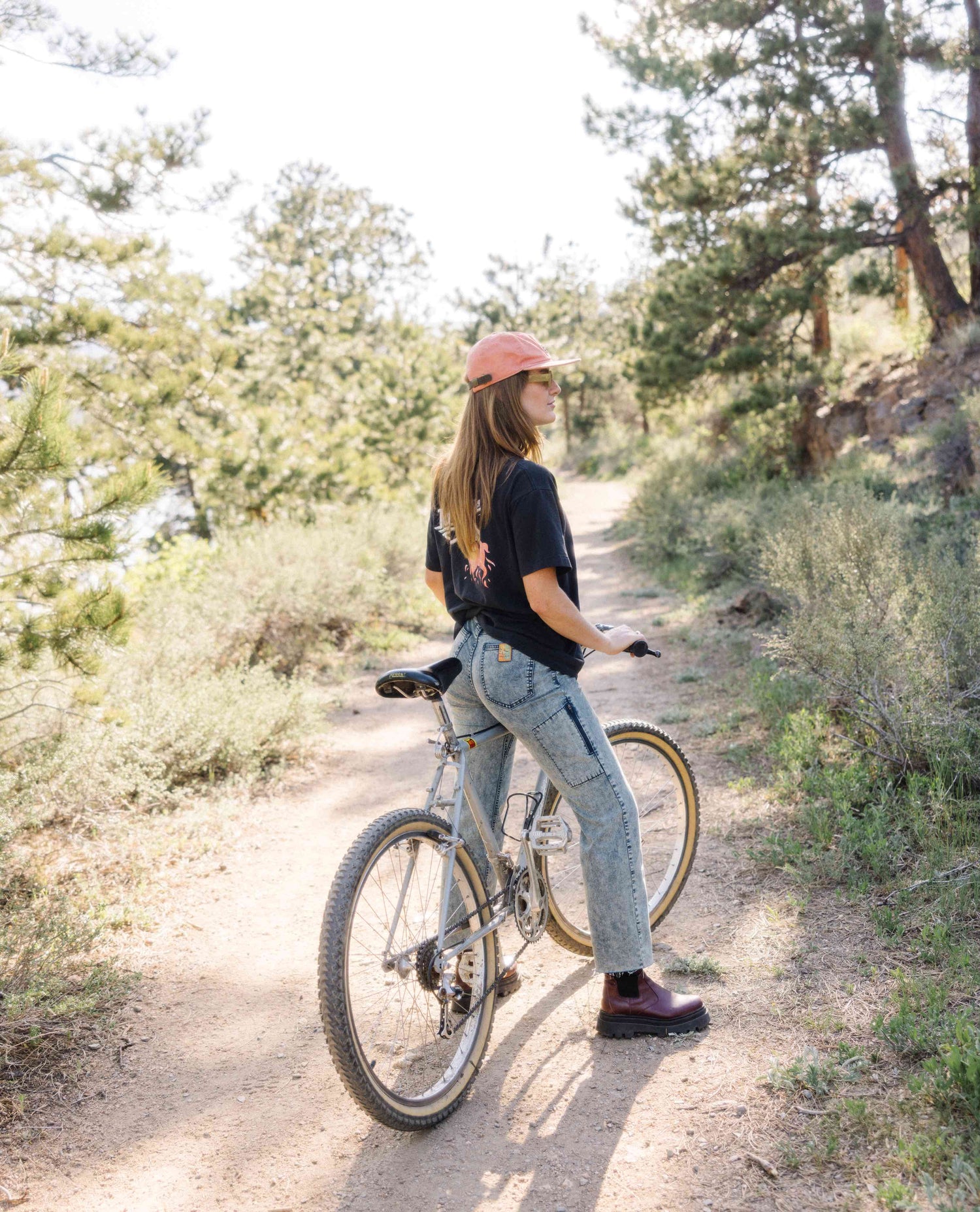 woman in superlite jeans