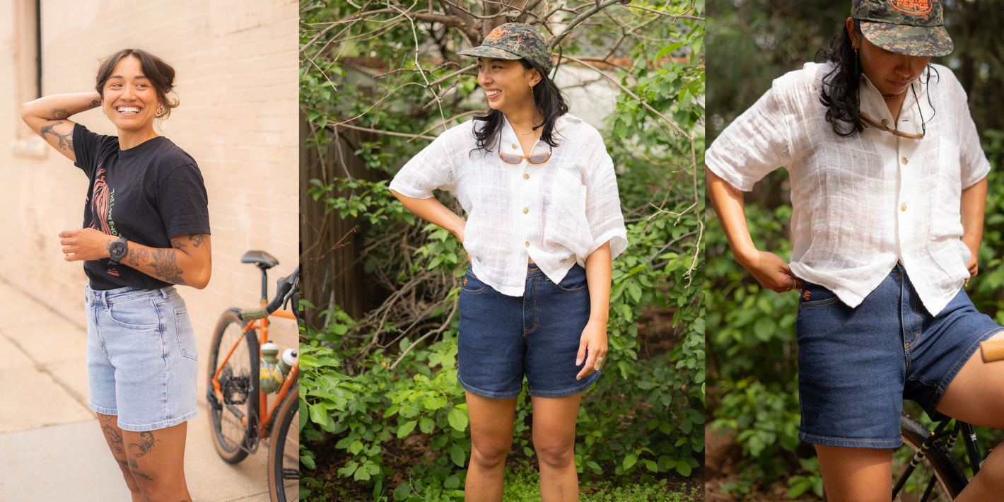 Ladies wearing DTJ jorts