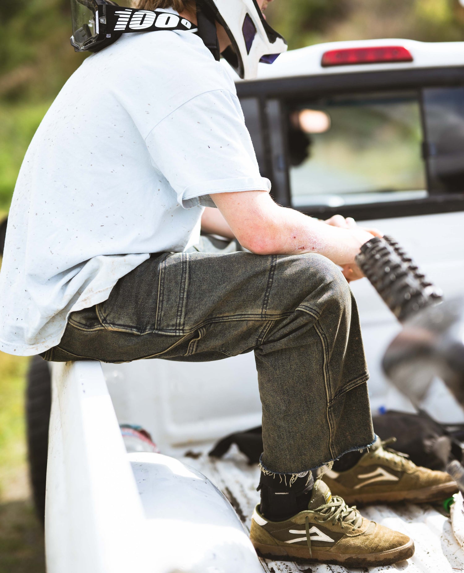 Man wearing Sport Utility Jeans