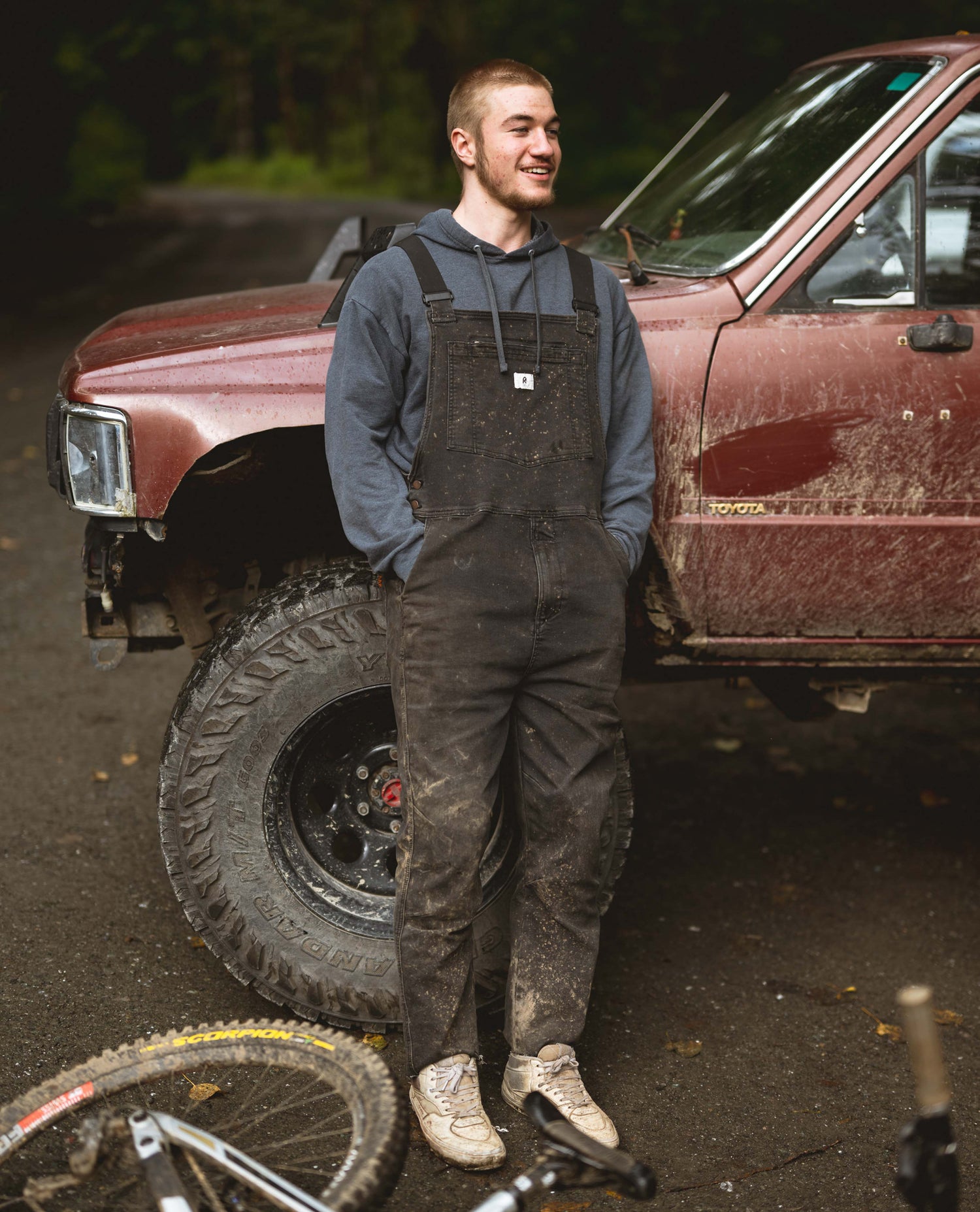 Diesel Overalls on a man