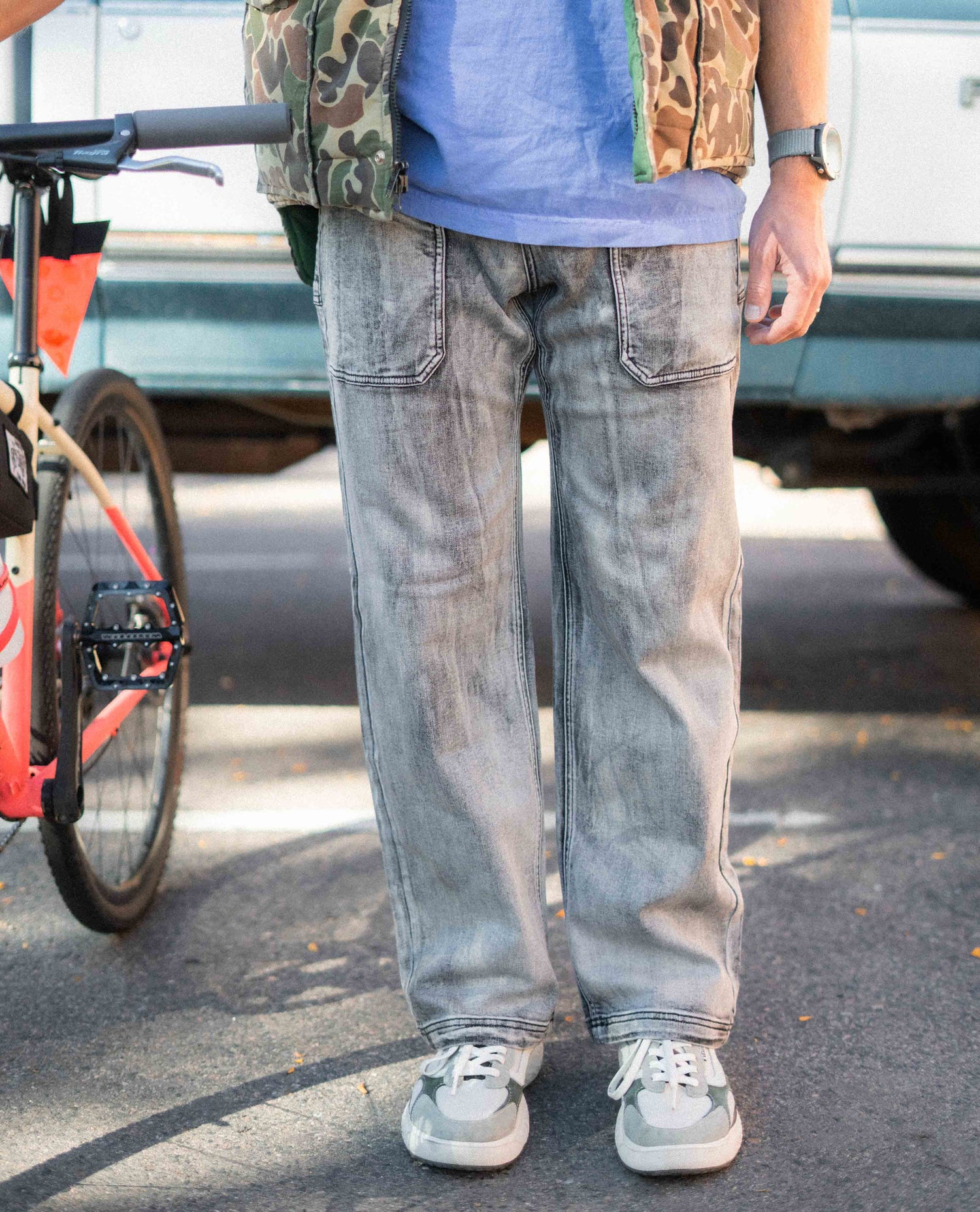 Close up of Ichi EZ500 legs on body