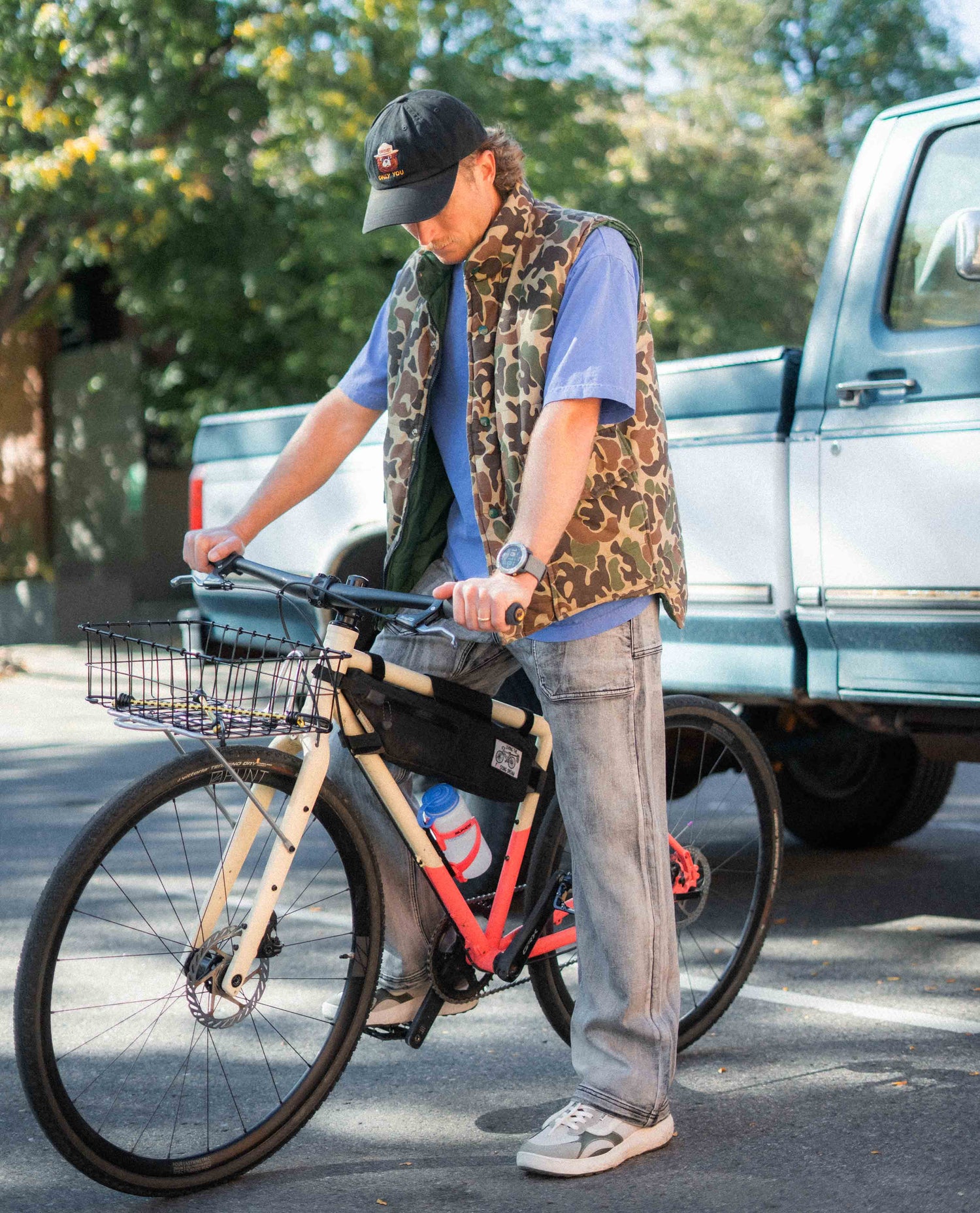 Wayne about to go ride around in Ichi EZ500