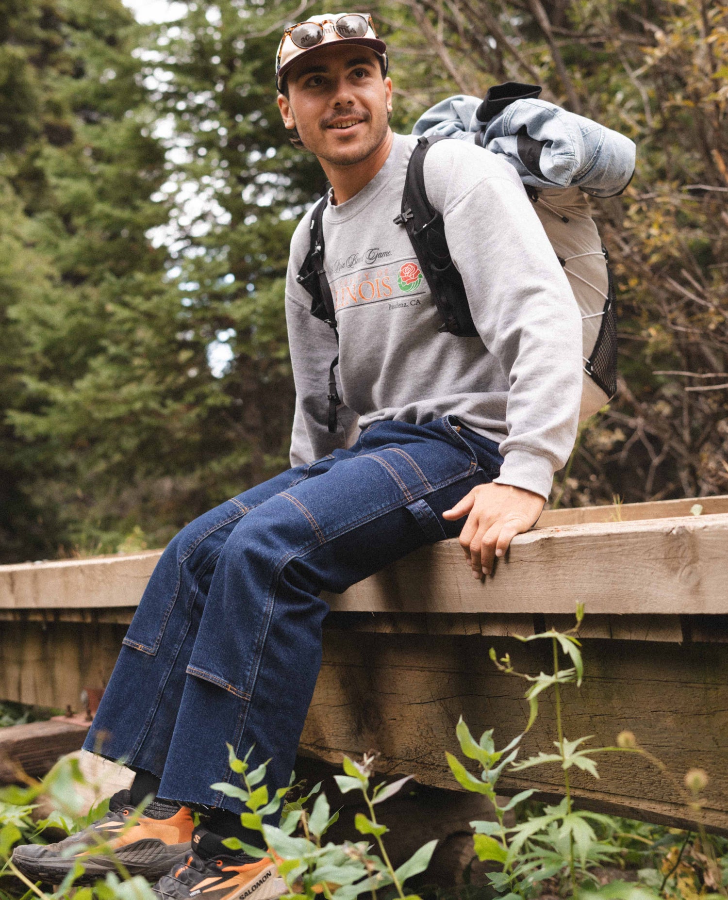 Man wearing Sport Utility Jeans