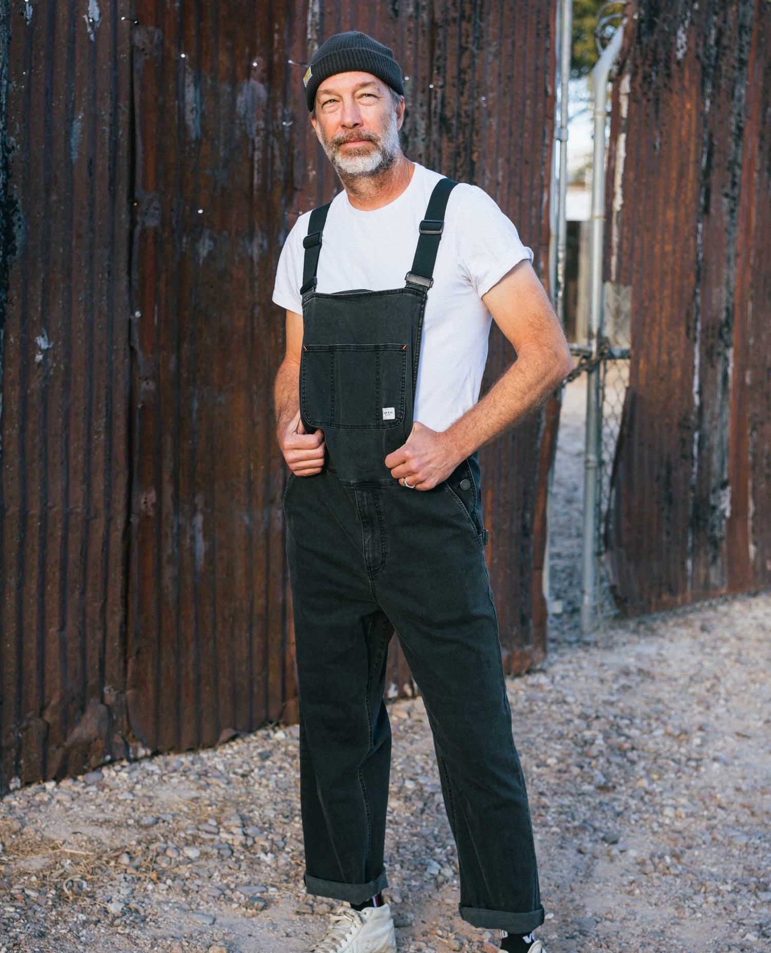 Curtis wearing Superlite overalls  in Tucson