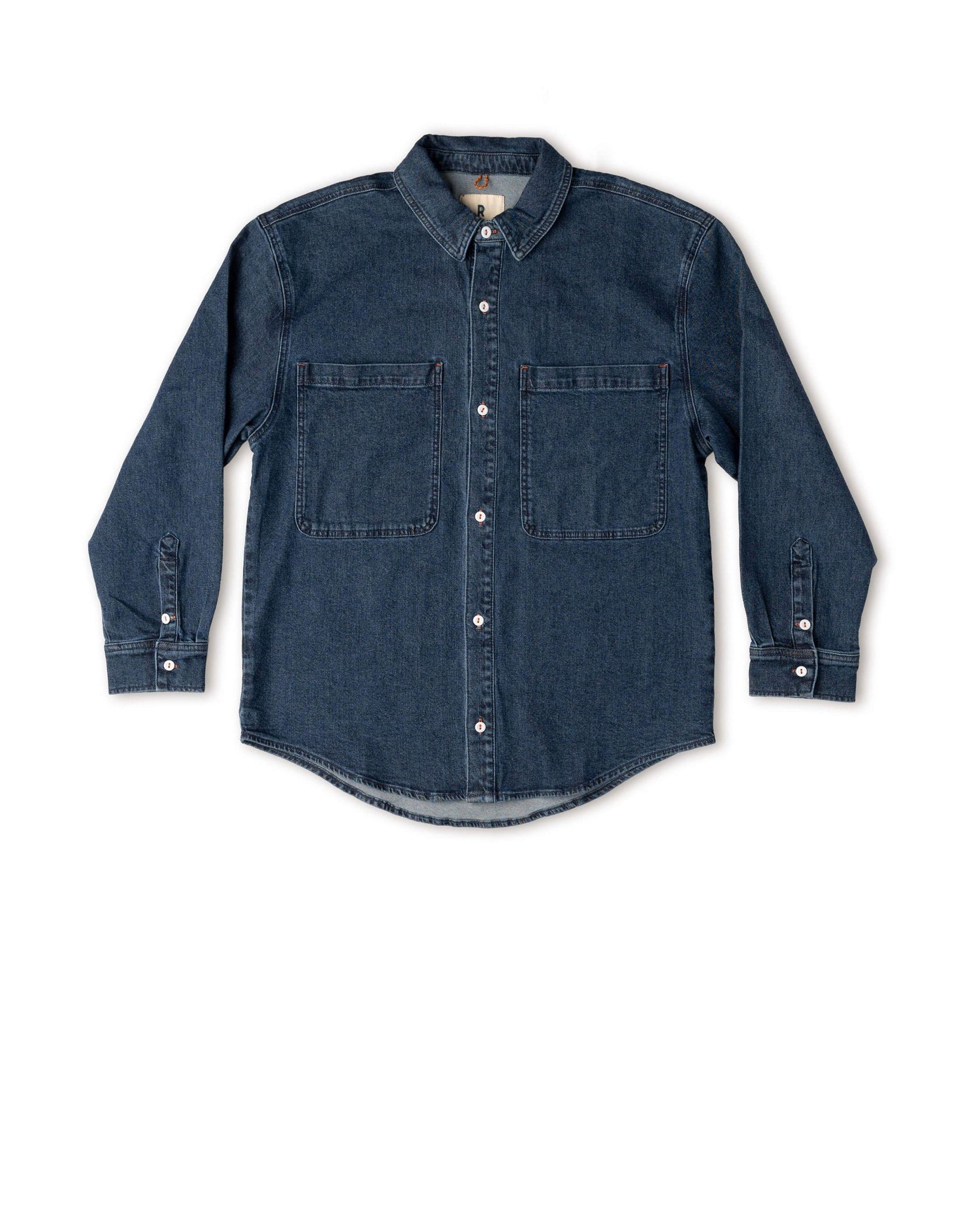 Men's dark Hayai shirt in studio