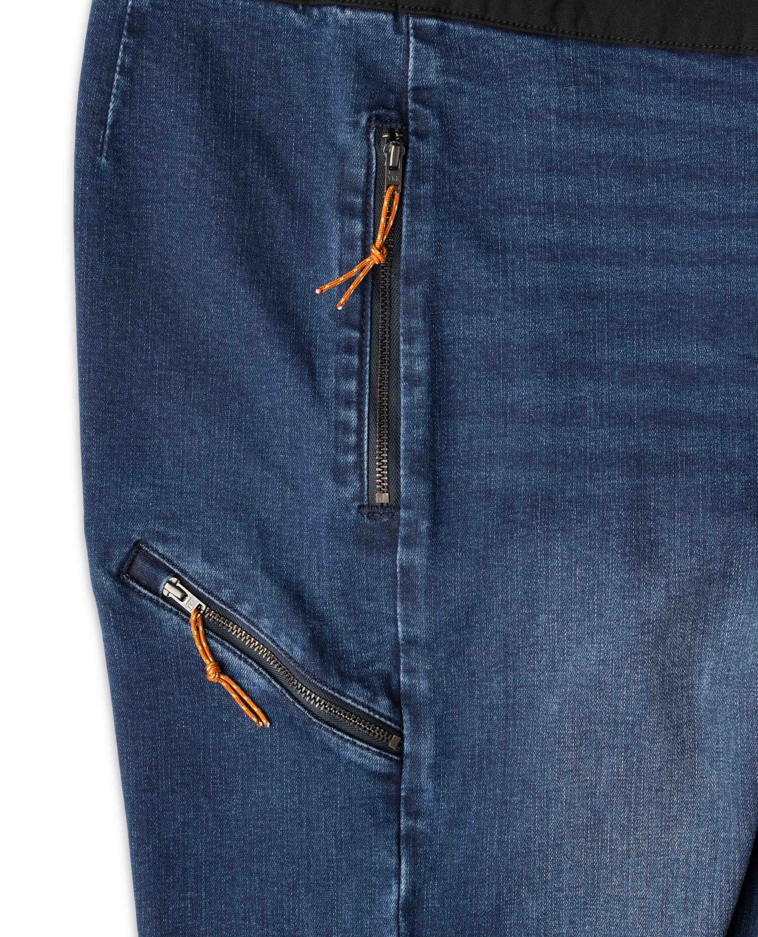 Men's Denim Bike Pant stoodio photo pocket details