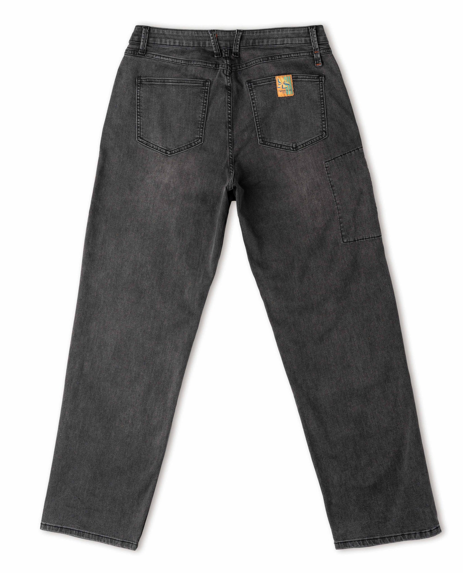 Men's Superlite Smudge jeans back studio 