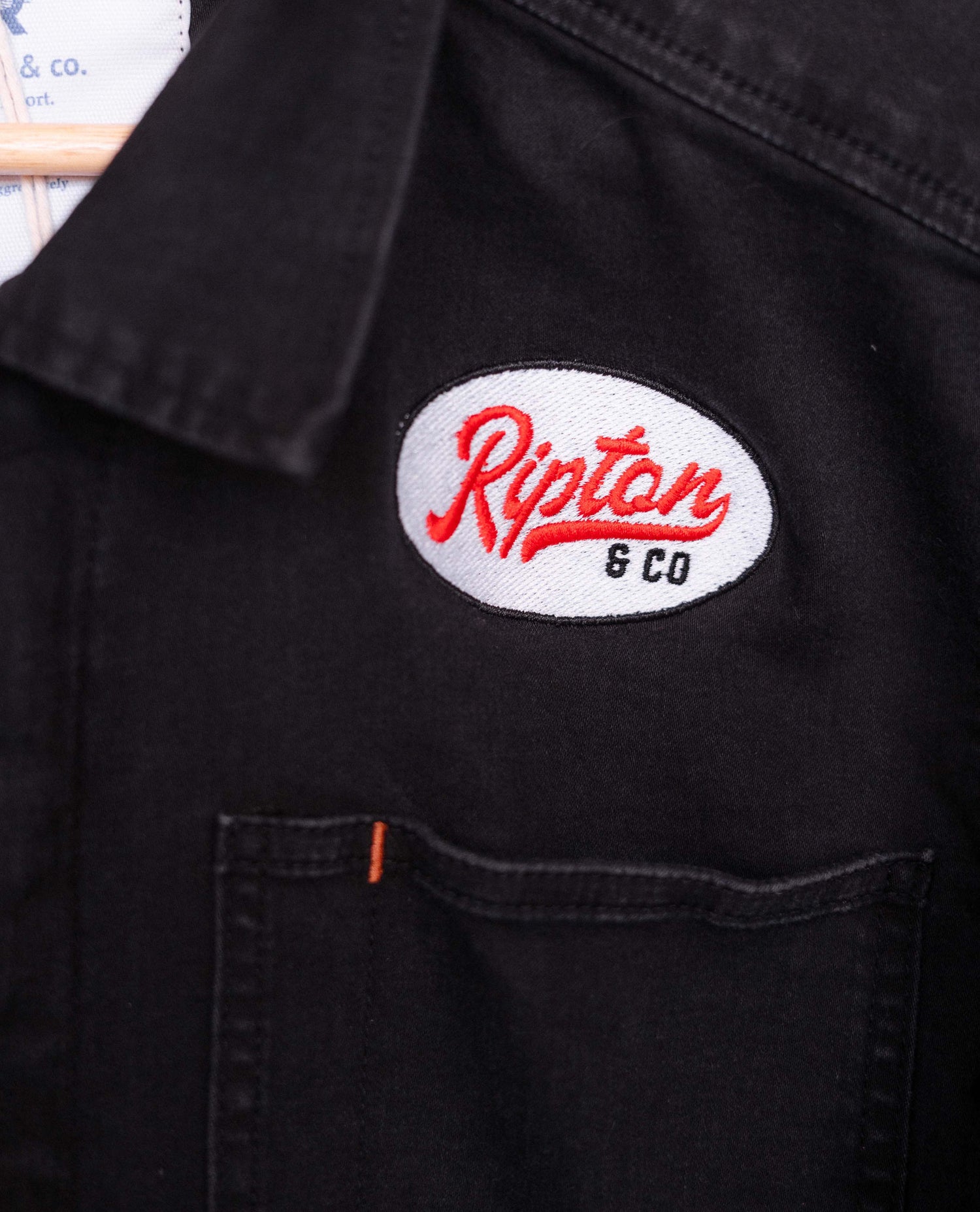 Ripton Mechanics patch detail.