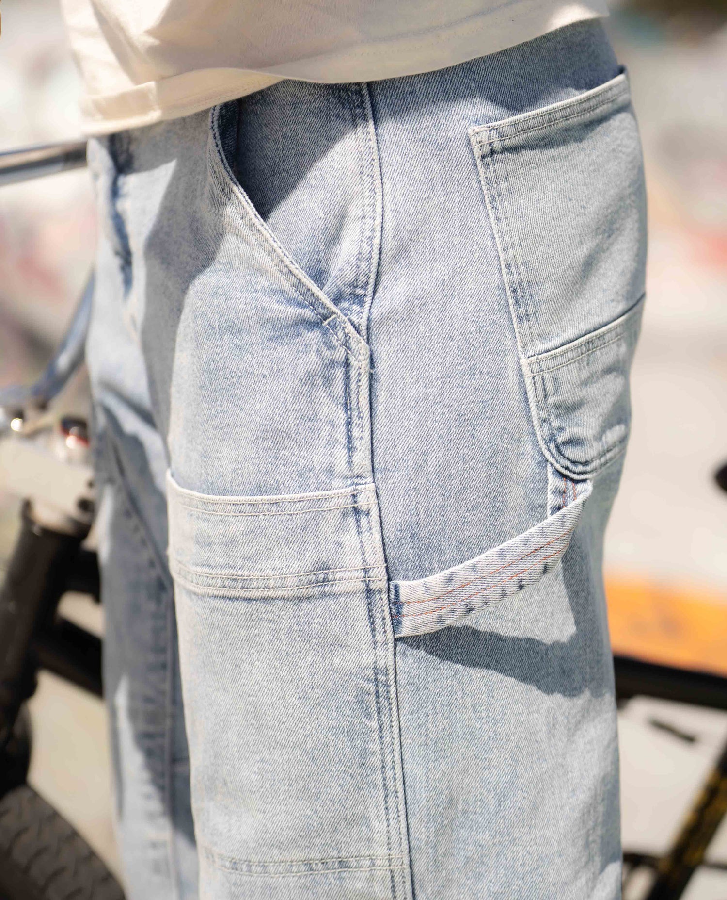 Callum Daytona Utility Jeans hammer loop