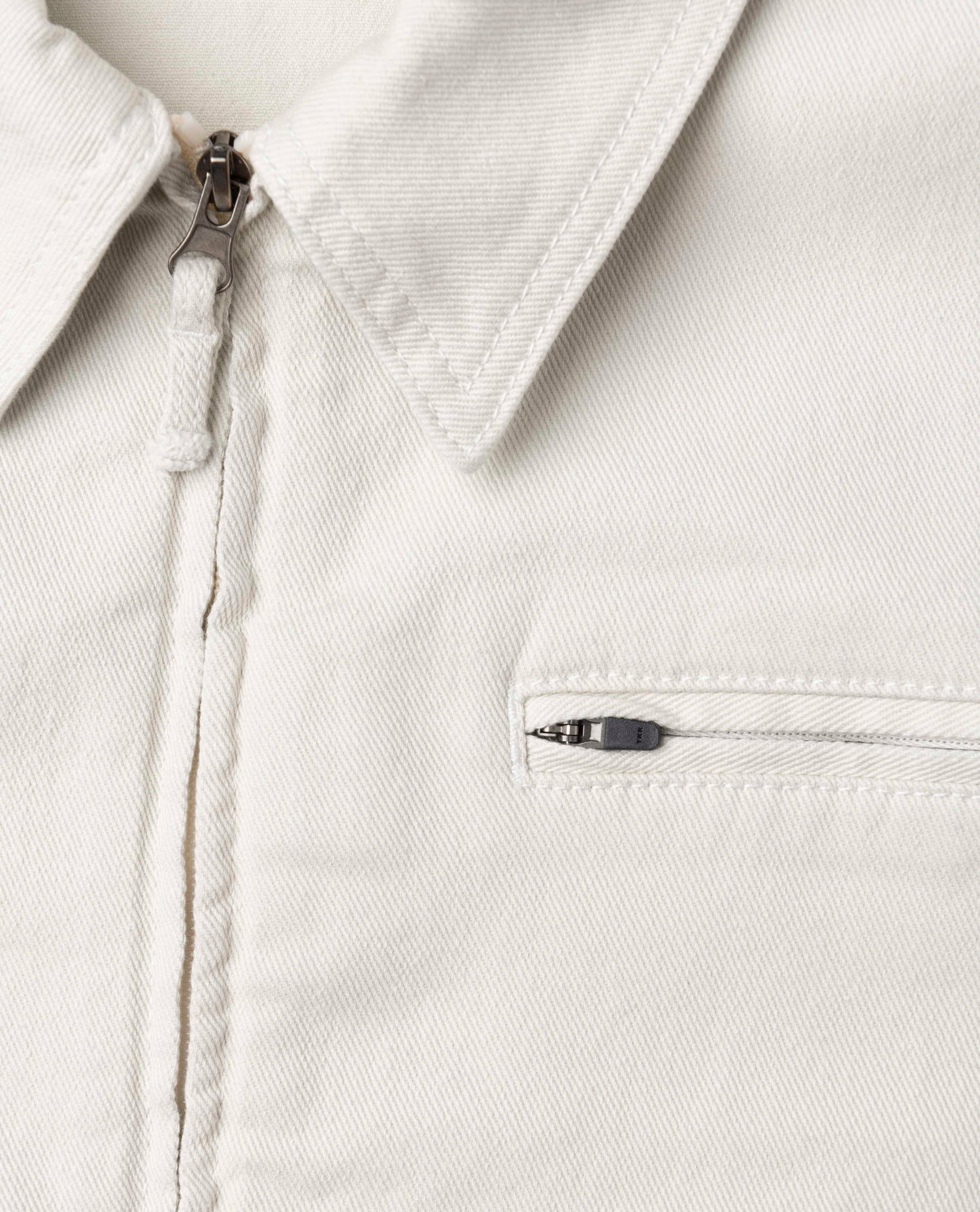 white sport utility jacket detail