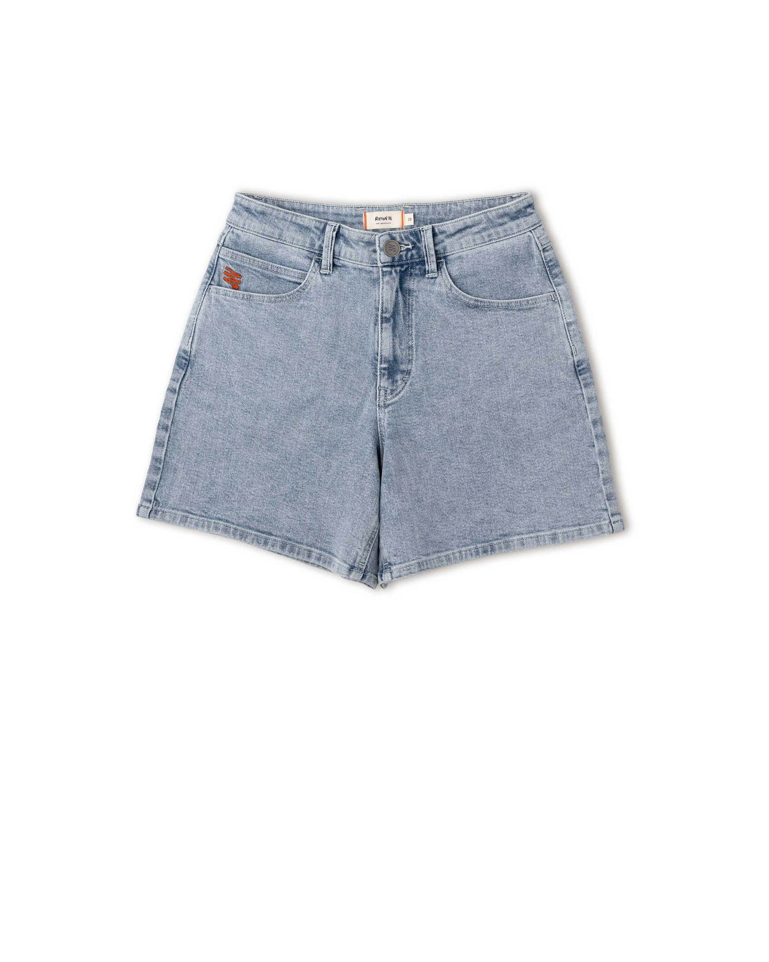 Women's jorts lite wash in studio