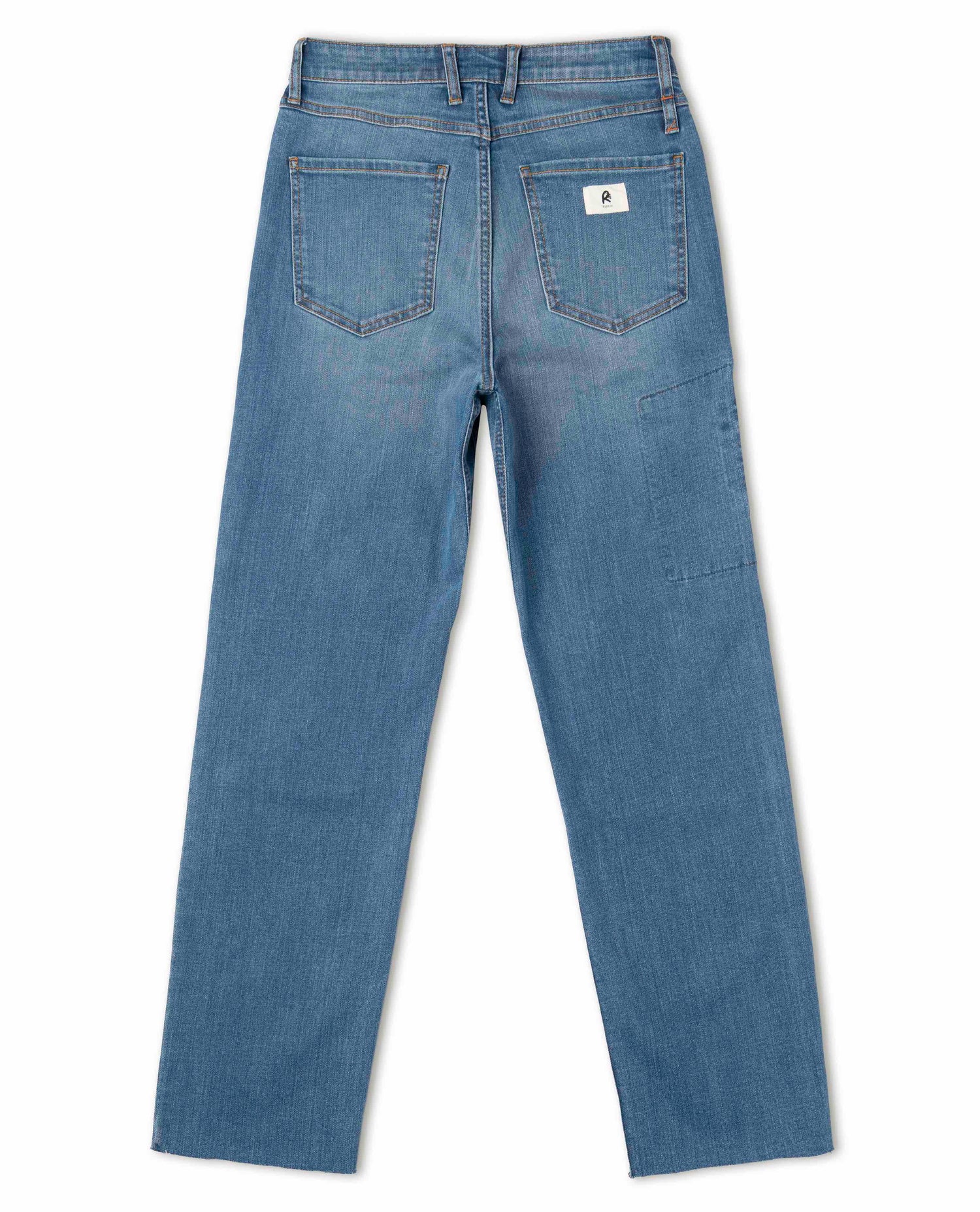 Rear view of a pair of Ripton jeans. 