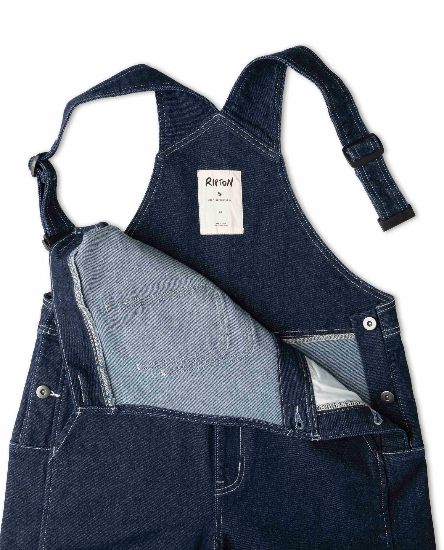 Women's Starving Jartist Overalls detail