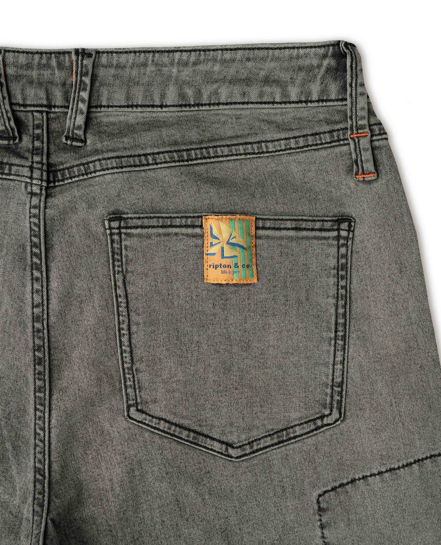 Turtle Superlite Jeans back pocket